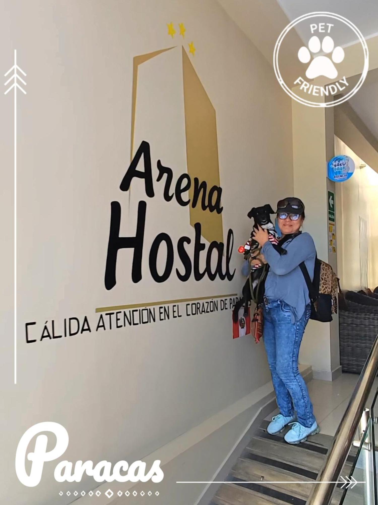 Arena Hostal Paracas Exteriör bild