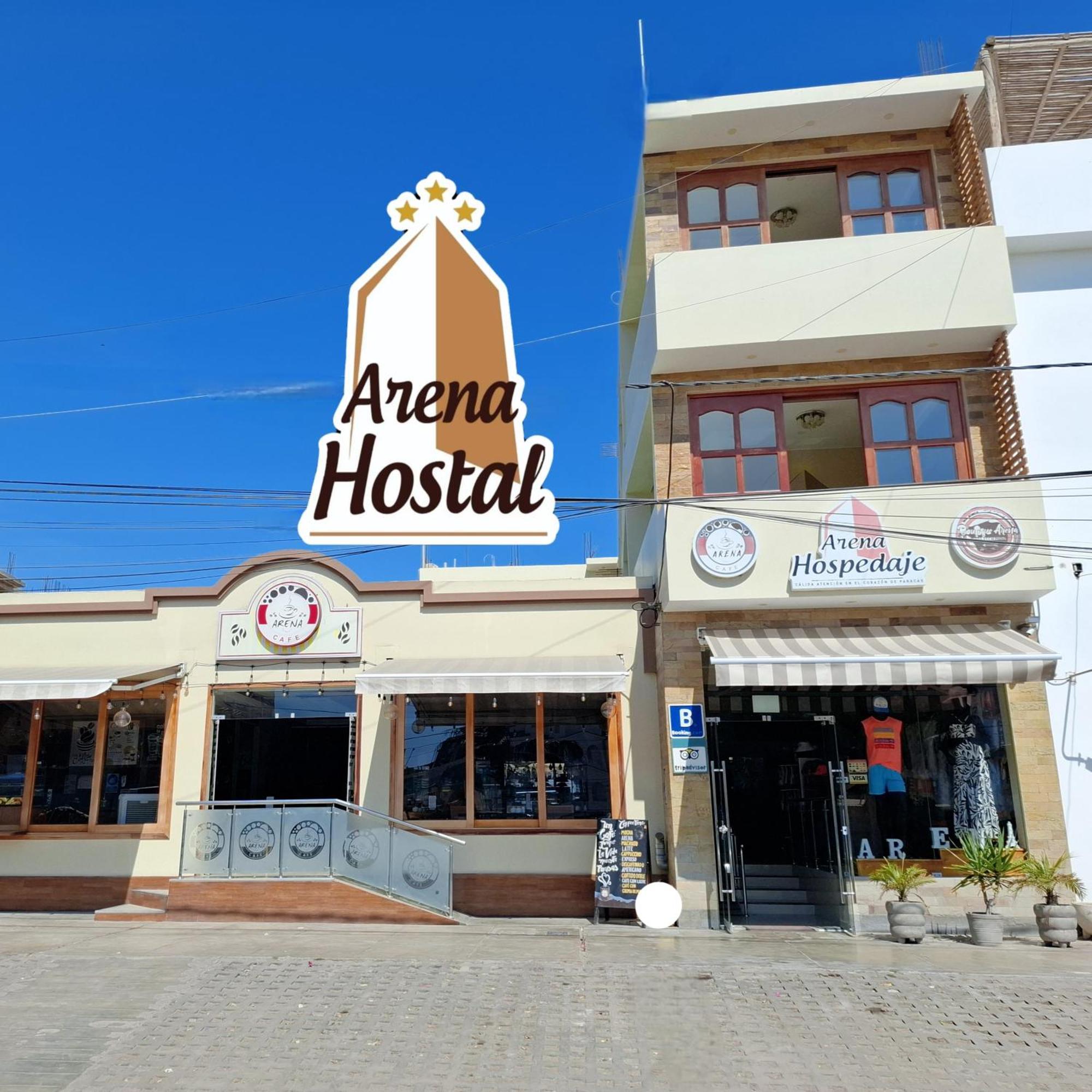 Arena Hostal Paracas Exteriör bild
